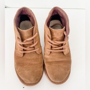 UGG boys’ shoes/boots. Tan, Sz 3